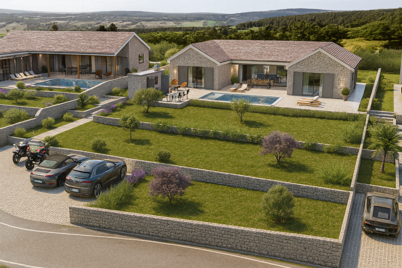 Villa Dubrava 1,2 in 4（地中海别墅项目）丨玻利维亚贝尼-30