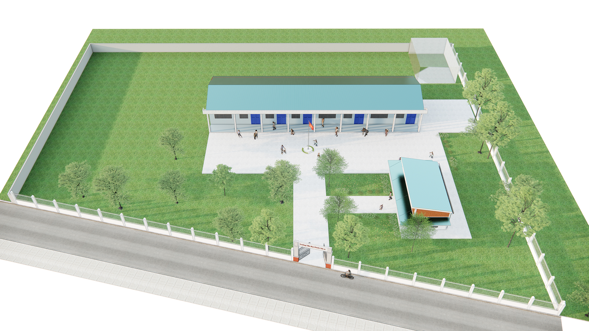 “Mật Ngọt” – 山区儿童图书馆丨胡志明市工业大学学生团队-19