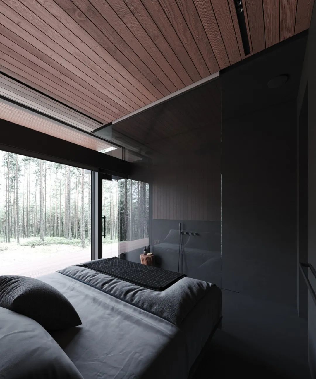 莫斯科州森林超级大别墅丨俄罗斯莫斯科丨乌克兰设计师Stephen Tsimbalyuk-61