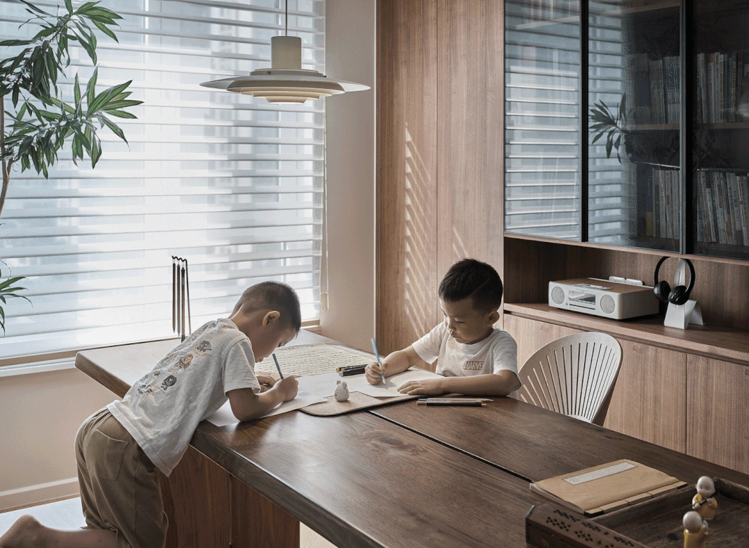 180㎡现代简约上跃, 敞开式设计的随性而居 | 与上设计-44