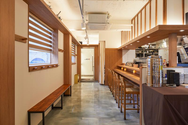 简约清新 韩式美食空间设计-5