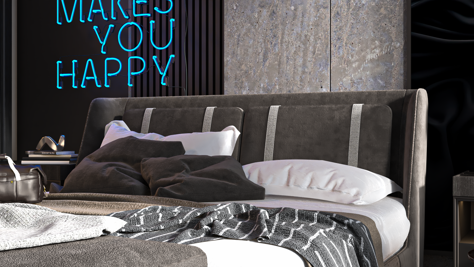 男孩主卧室设计丨埃及丨PASSANT ALAMULDEEN-5