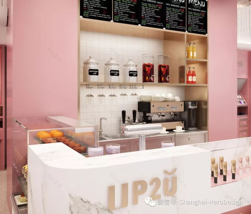 重庆 UP2U 美妆概念店 | 旋转木马粉金诱惑-6