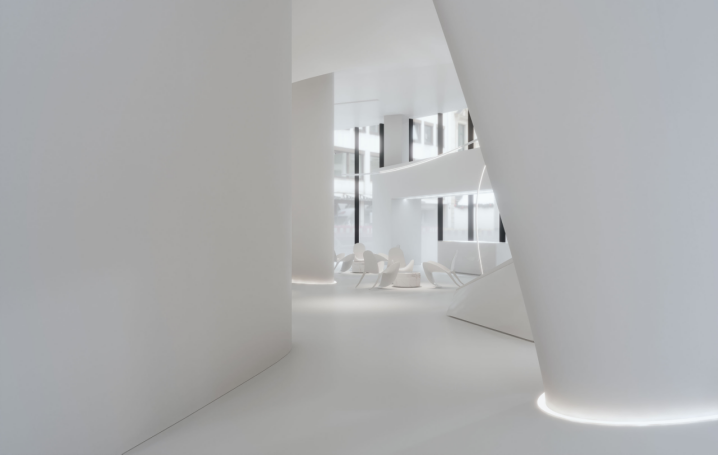 深白 · 国际单位办公楼室内设计丨象蝶设计-13