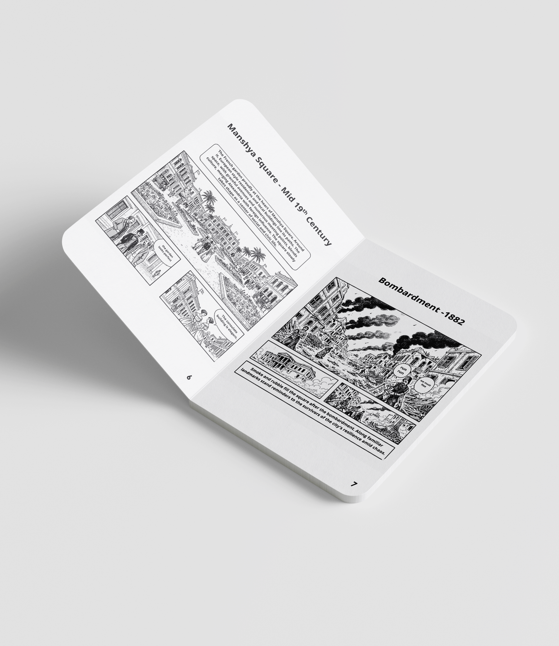 Layers of Time: A Comic Book on El Mansheya Square-12