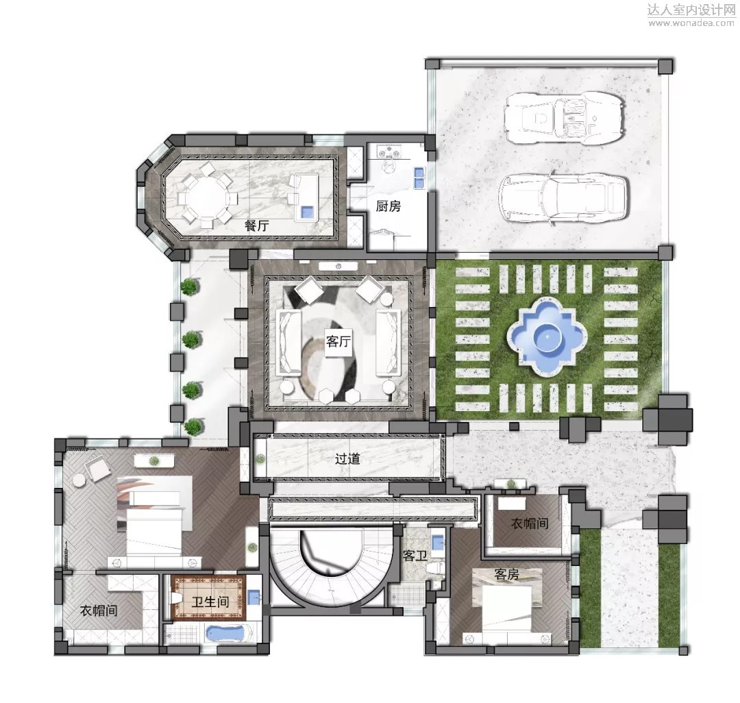 观享际设计 | 在37.2℃遇见最心动的家680㎡-67
