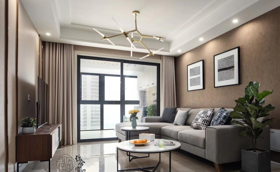 轻奢幻彩公寓,功能与美学的完美结合-7