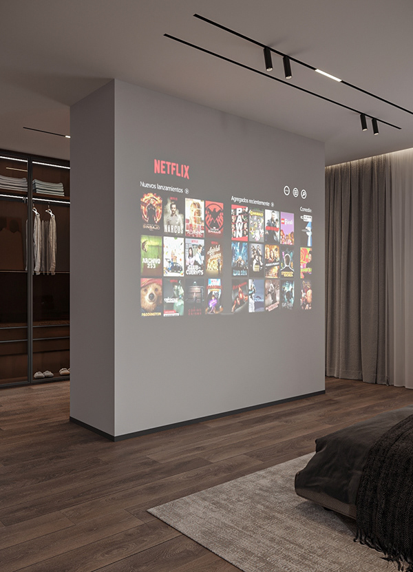 Red accents — Lviv townhouse for young couple-21