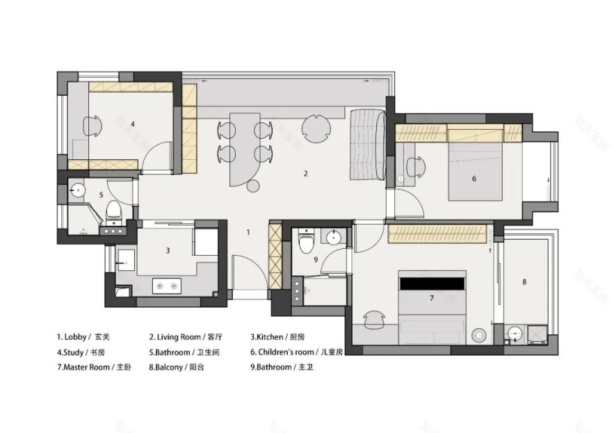 杭州舒适飘窗住宅丨中国杭州丨穆汖,闫进-110