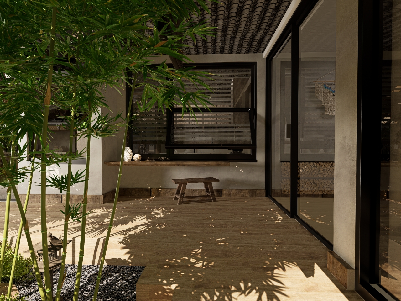 民宿旧房改造室内设计-22