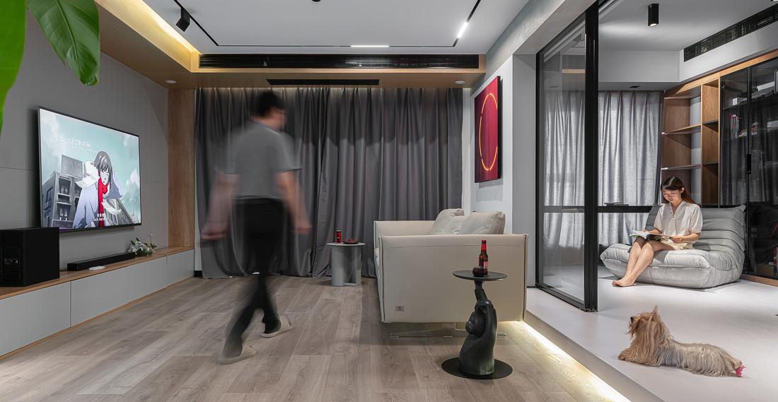 未来科技梦幻极光平层设计-15