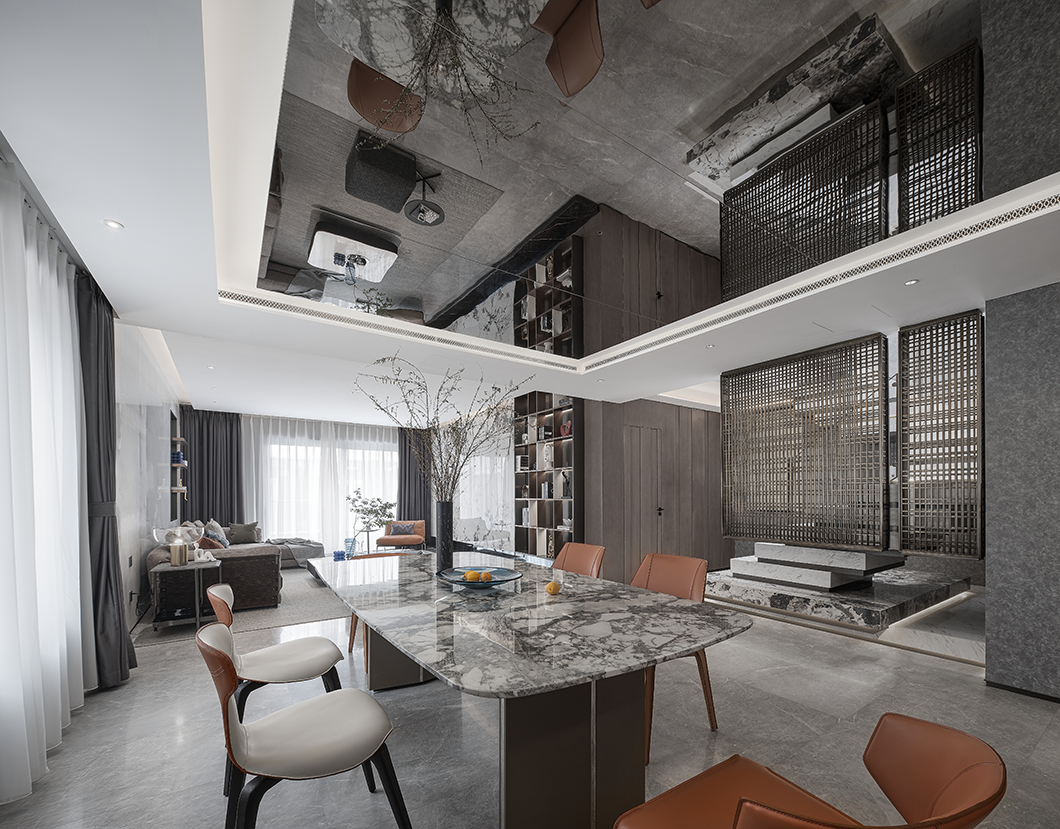 郑州荣盛华府上叠样板间丨中国郑州丨太谷形上,深圳埃利特空间艺术有限公司-27