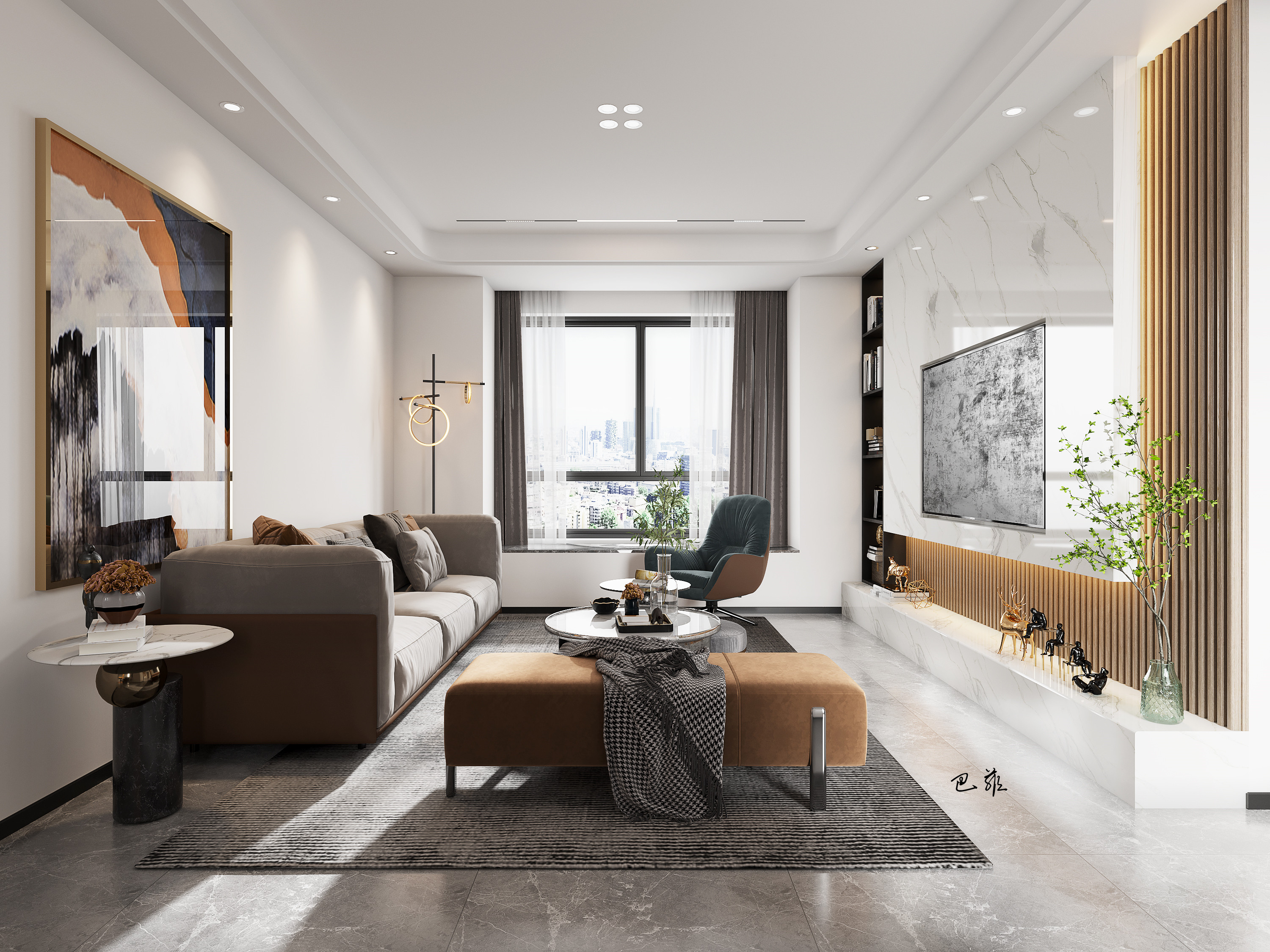 现代高级感与烟火气的完美融合丨某知名设计师-15