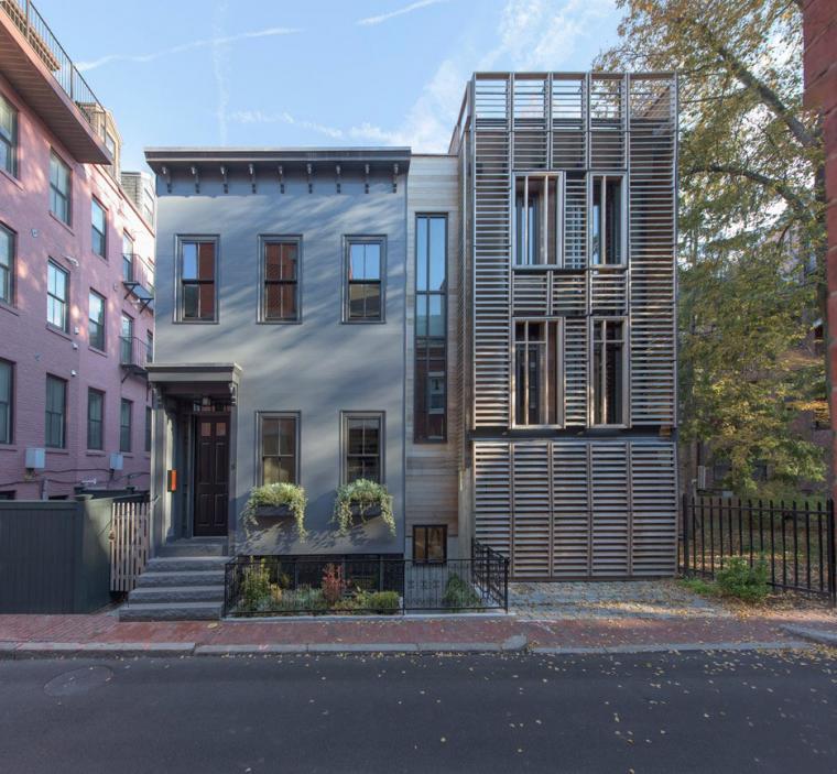 波士顿两种立面风格的住宅丨SAS Designbuild-11