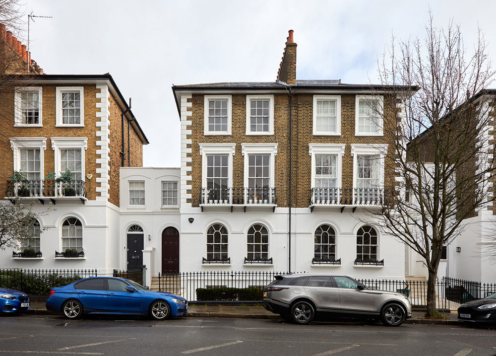 伦敦优雅维多利亚式公寓的现代改造-4