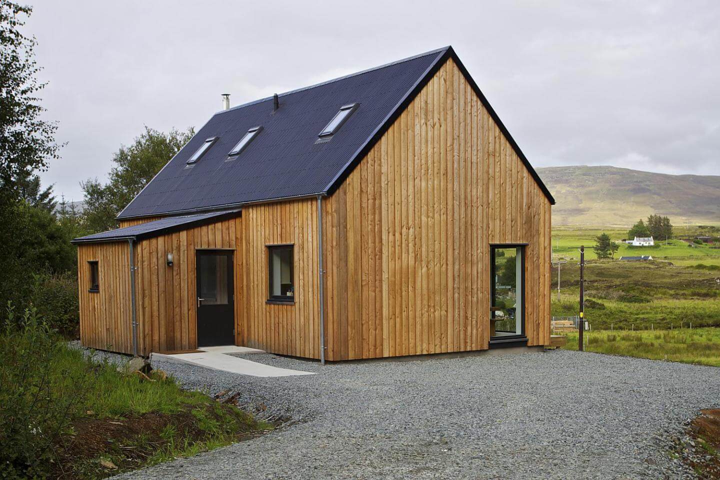 苏格兰乡村特色独栋小住宅丨英国苏格兰丨Rural Design Architects-16