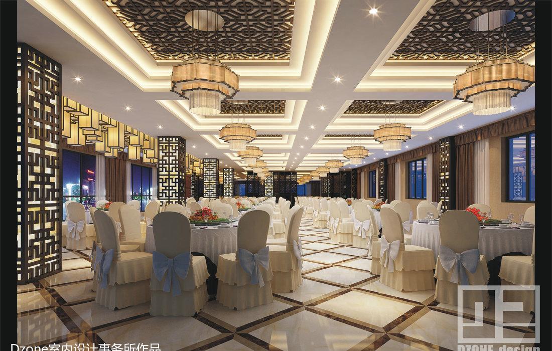 
现代中式酒楼紫金轩食府 -1