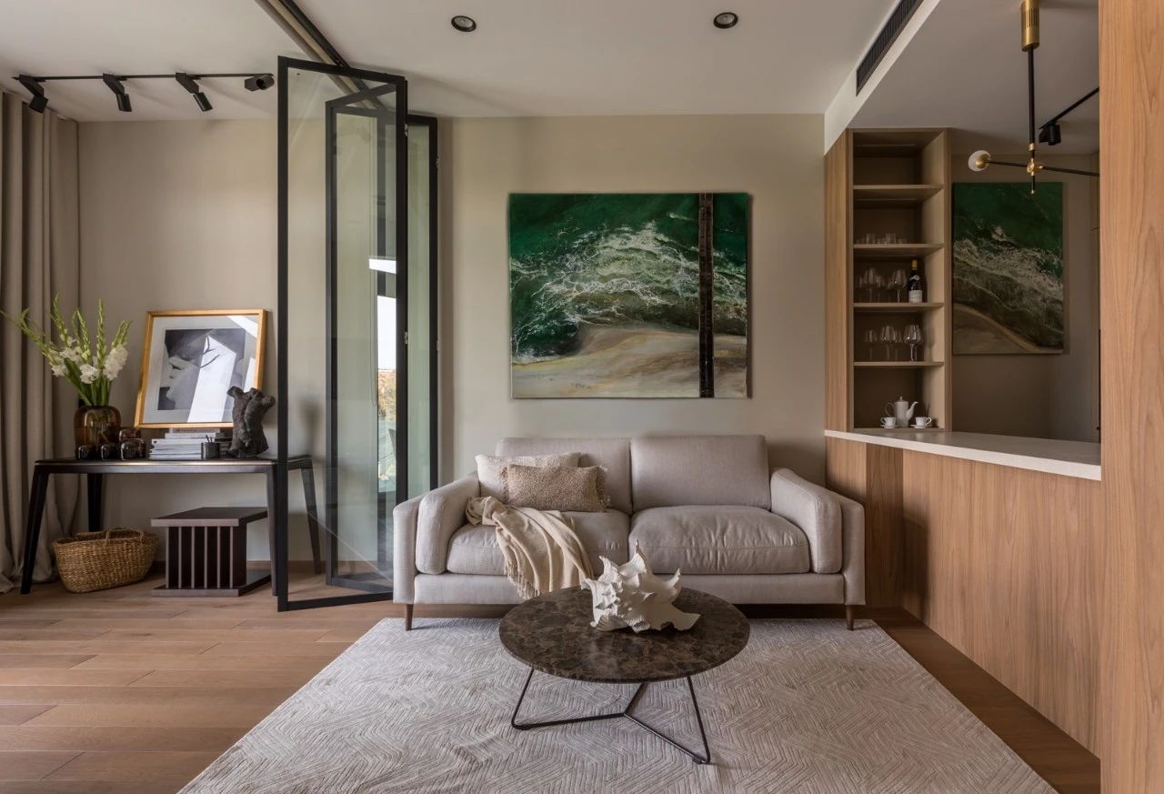 76㎡三人住传统雅致空间设计丨Anastasia Rykova 和 Anna Denisova-4