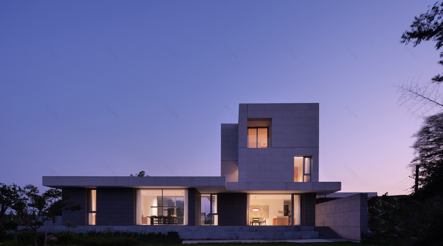 新作|陆启水建筑师事务所|稻田边的光墅-30