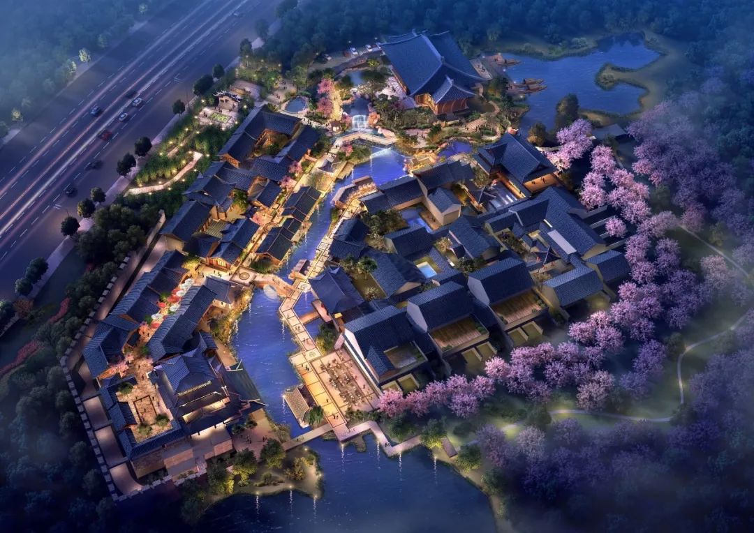 金陵小镇样板段景观规划 | 山水城林灵境,品六朝风雅古韵-23