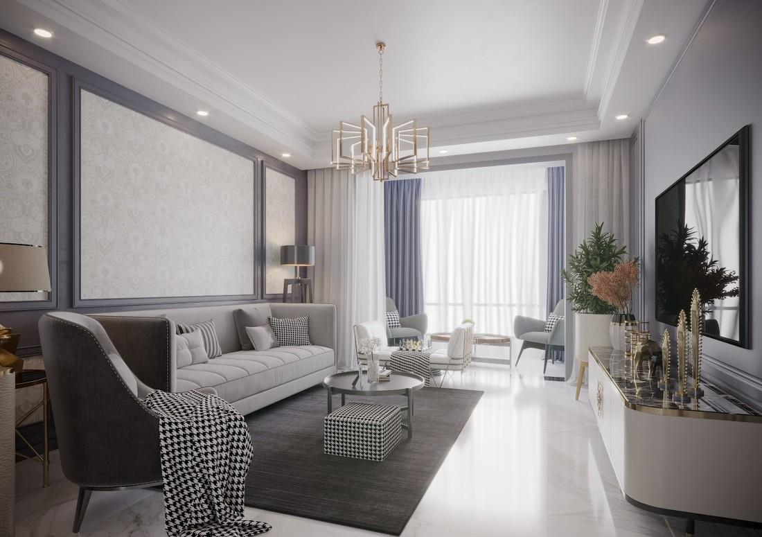 
简约美式三居 -0