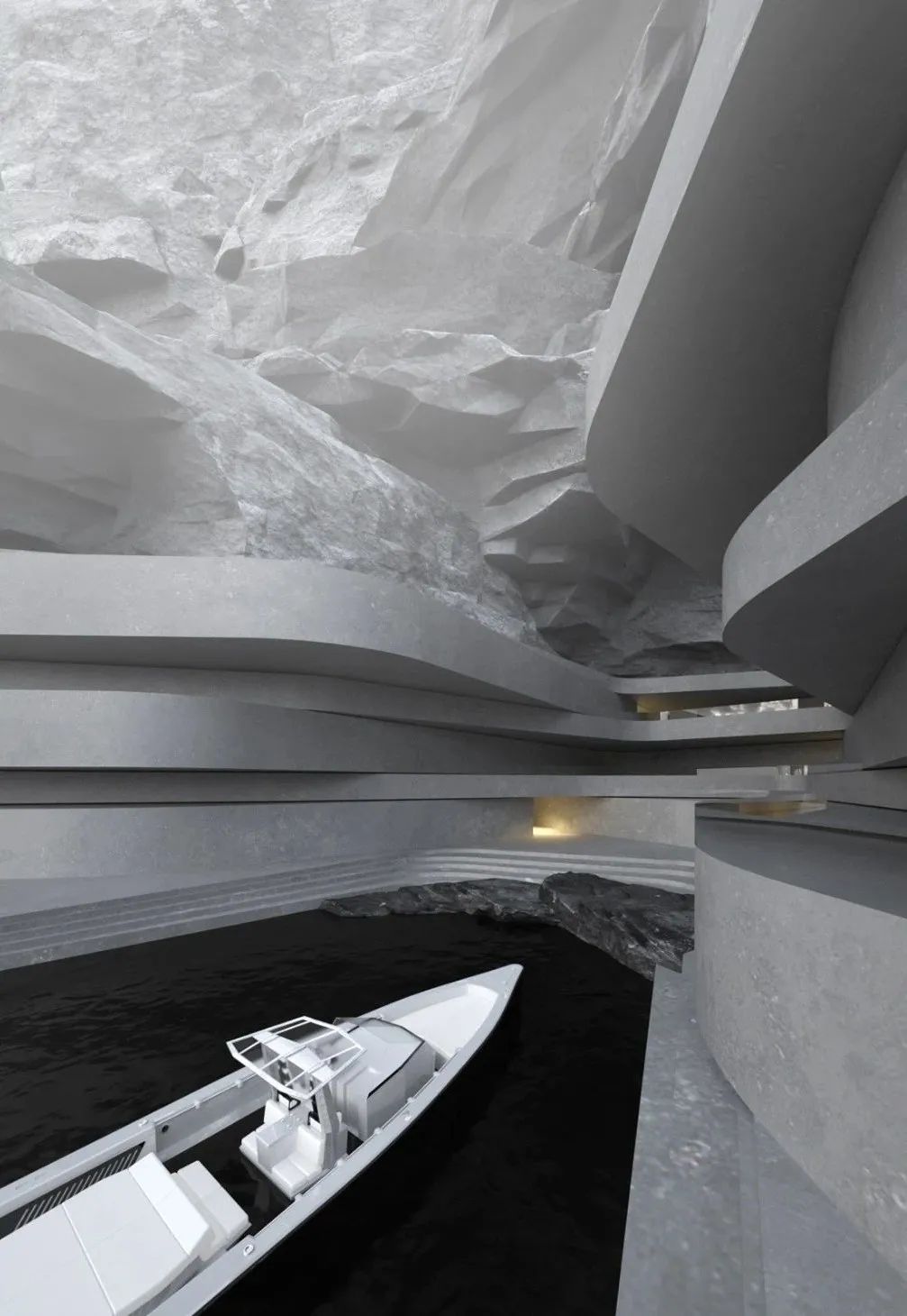 未来主义建筑的奢华幻想丨Roman Vlasov-20