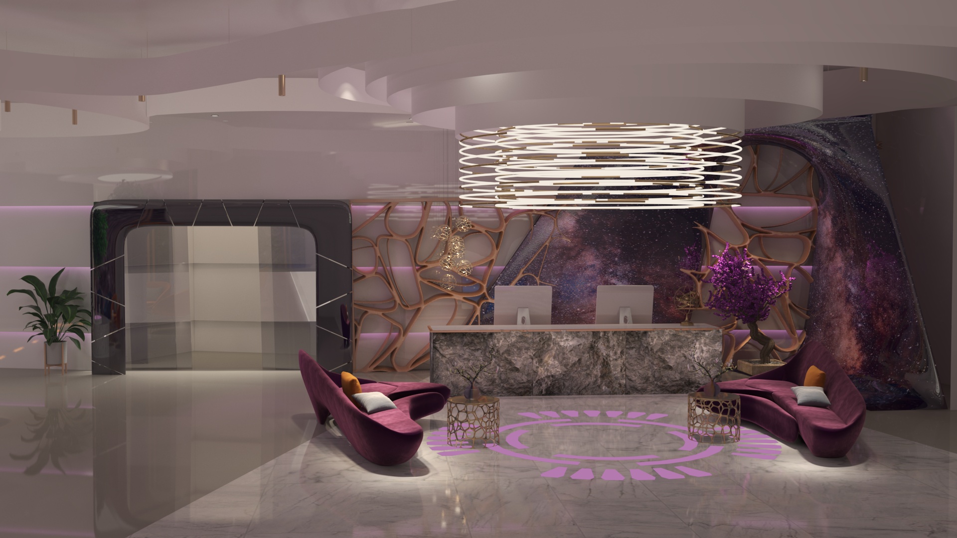 My Graduation Project .. Nebula Space Egancy-8