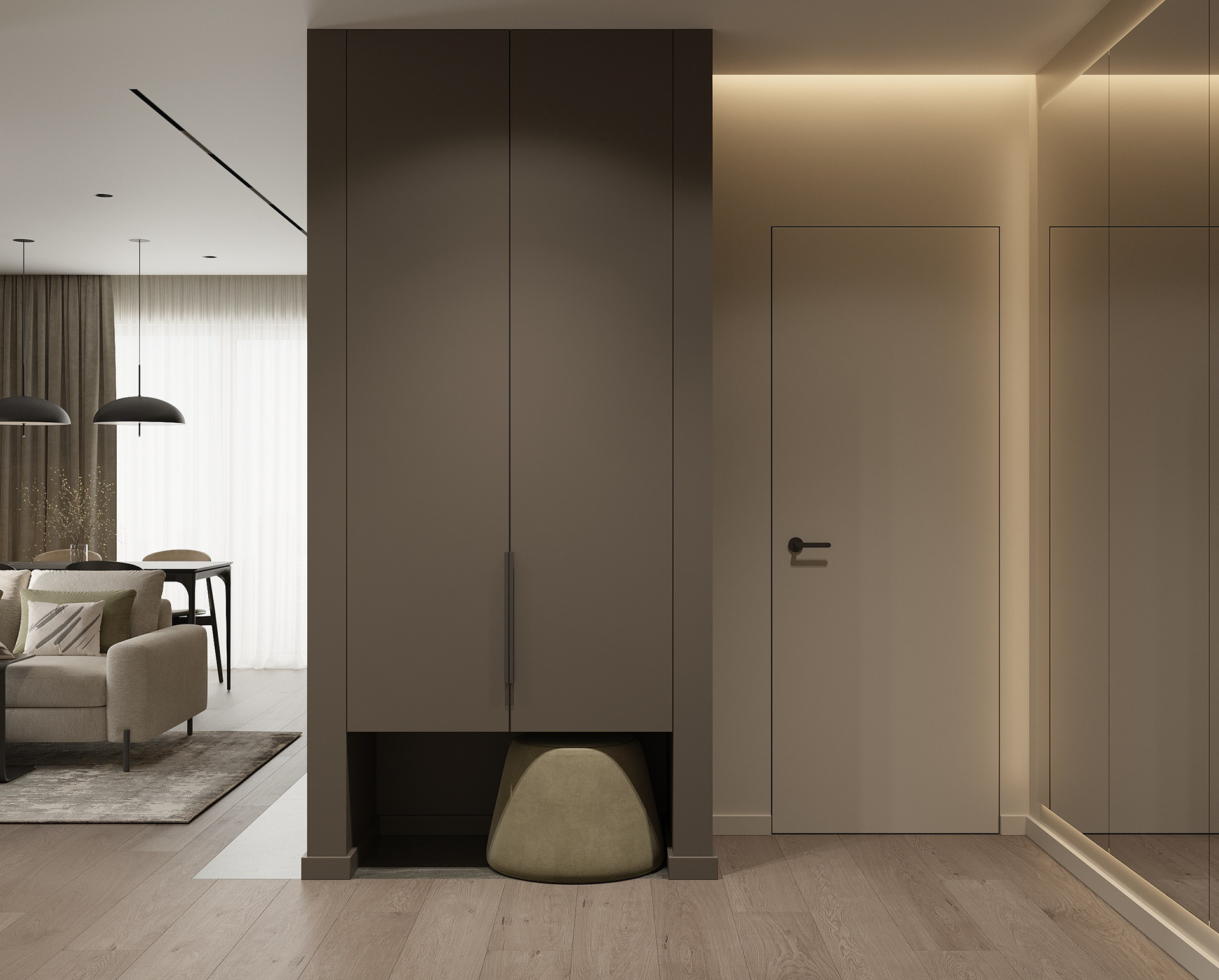 Warsaw公寓室内设计丨波兰华沙丨Liza Zhuk-1