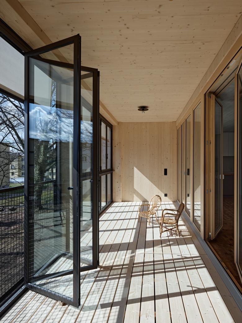 Wohnhaus Schulstrasse 住宅丨瑞士丨EMI Architekt*innen-2