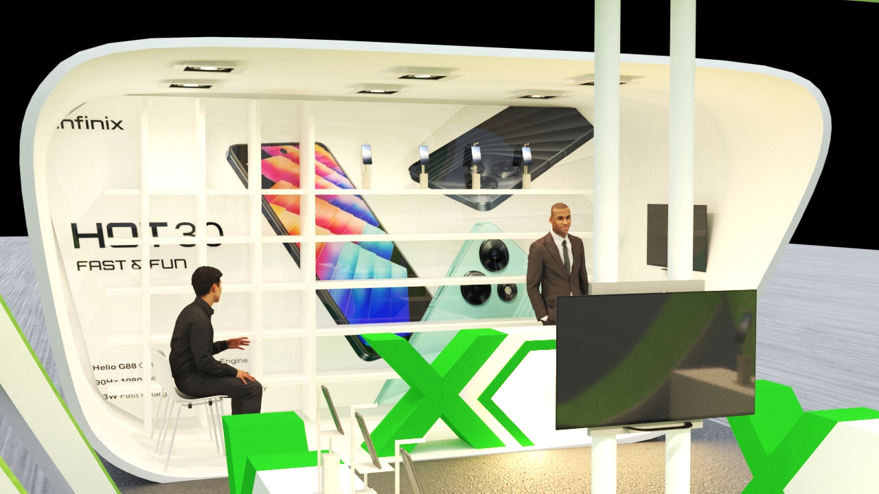 Booth Design for Infinix-5