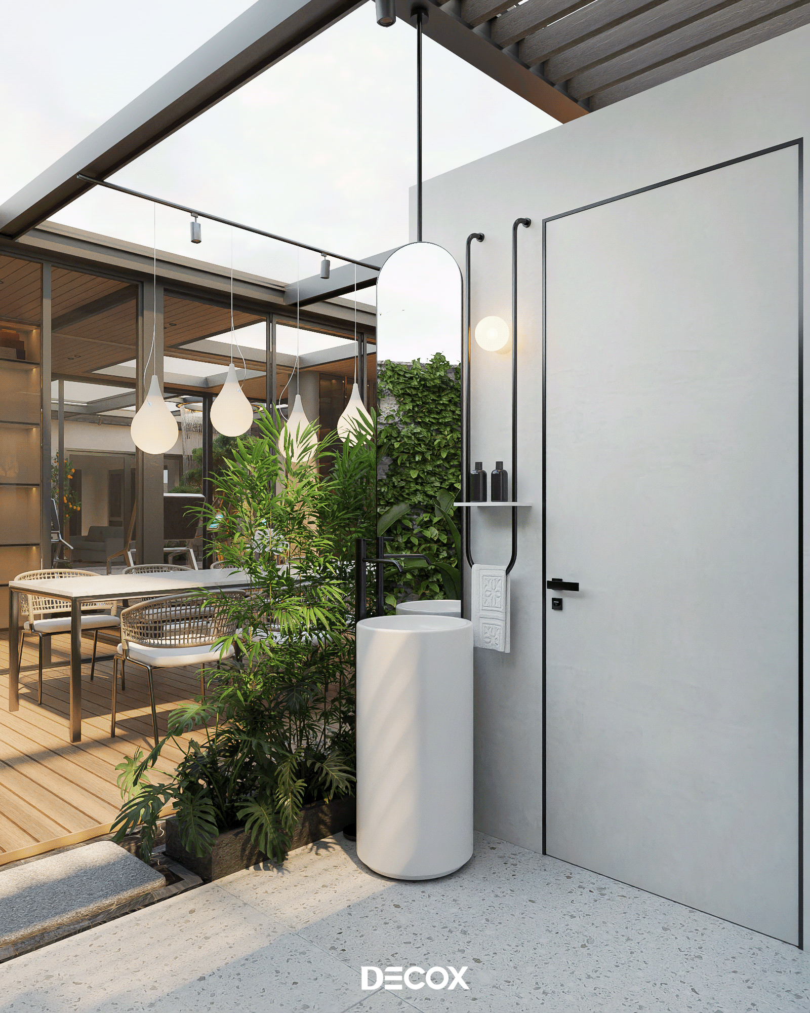 别墅庭院丨PHUONG RED-11