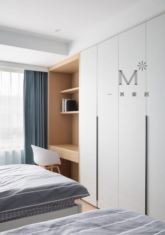 平层丨【一米家居】纯净苍穹，简而纯粹の家-1