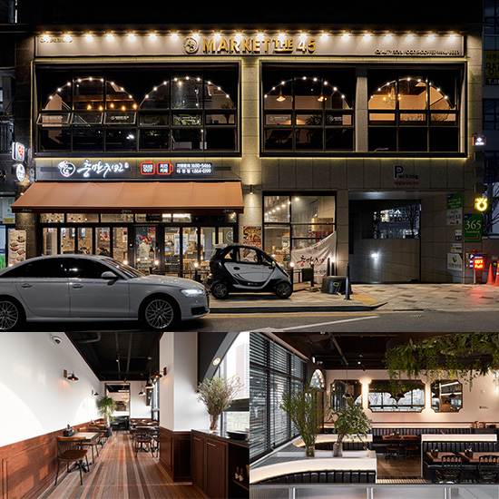 摩登复古餐厅设计，45 度角的魅力-1