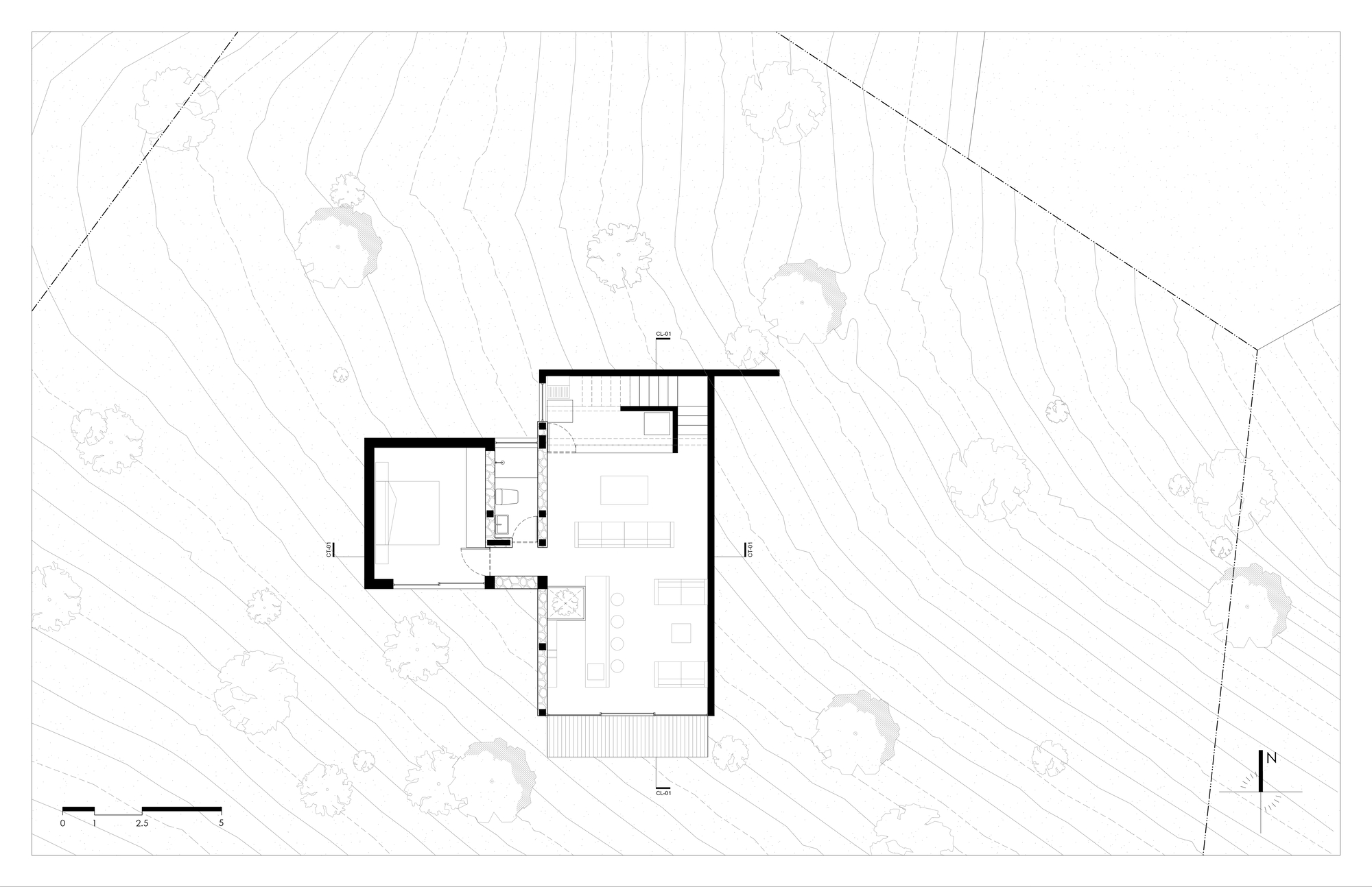 奥鲁克之家丨墨西哥丨saavedra arquitectos-2