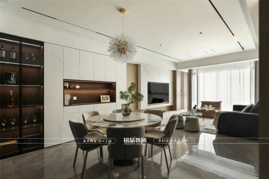 现代简约婚房丨铭品装饰-29