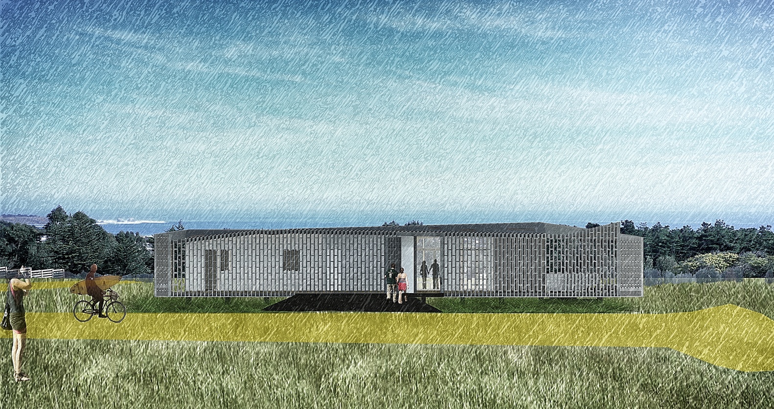 风之立方 · 智利 Pichilemu 海景别墅设计-66