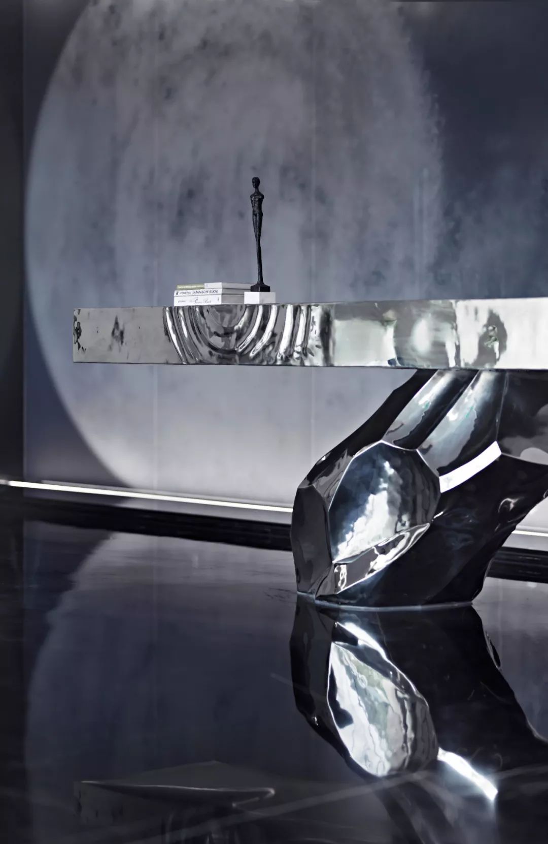 静谧高级灰 | 长沙卓越青竹湖售楼处设计鉴赏-21