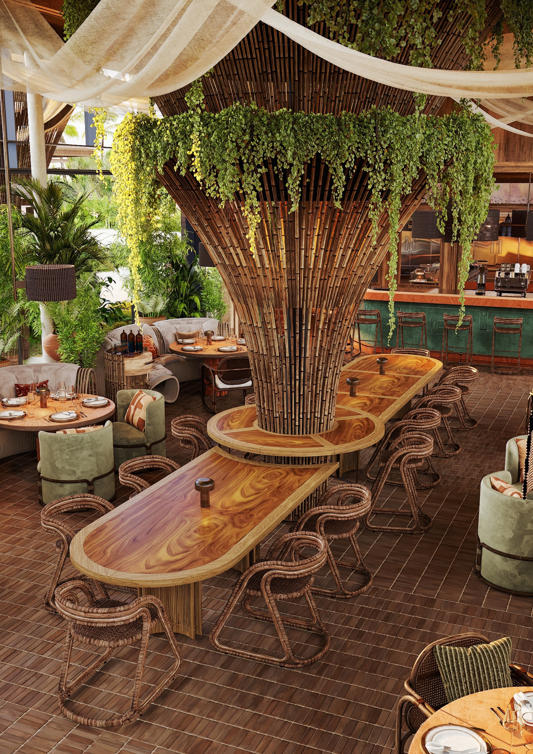 哥伦比亚度假酒店餐厅丨哥伦比亚丨KSTALT-25