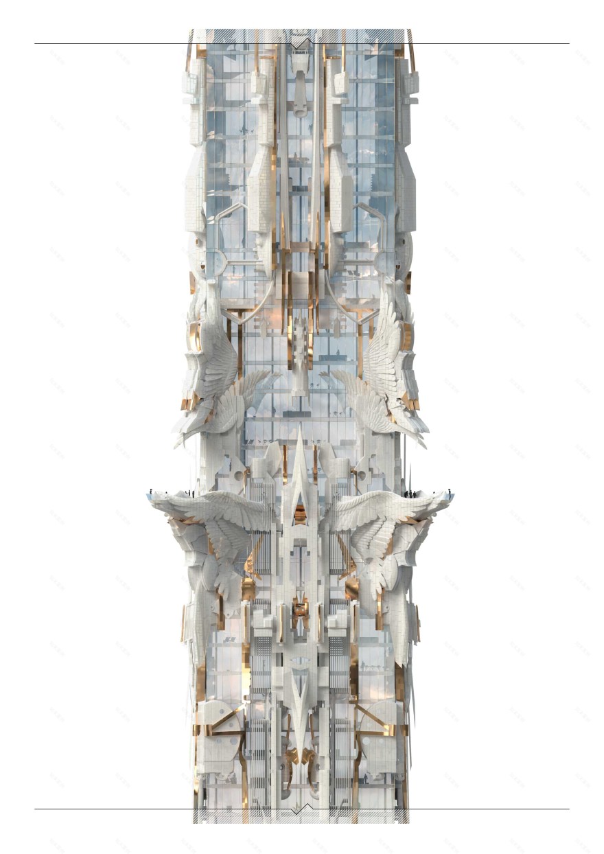 "The Khaleesi"超高层建筑 | Mark Foster Gage Architects 的中央公园南设计-14