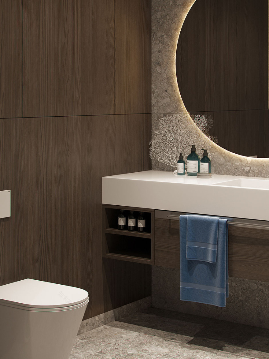 水磨石打造清新又高级的工业风浴室丨鸽盟·厨卫改造家-9