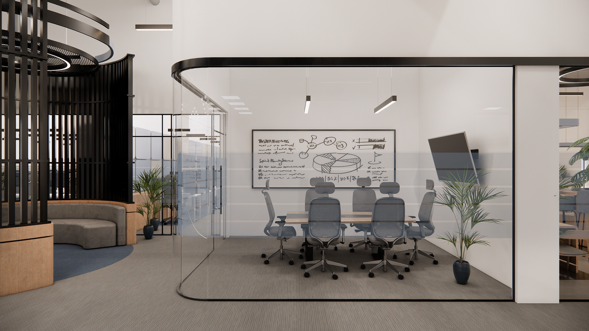 联合办公，Modern-Industrial Office Design-27
