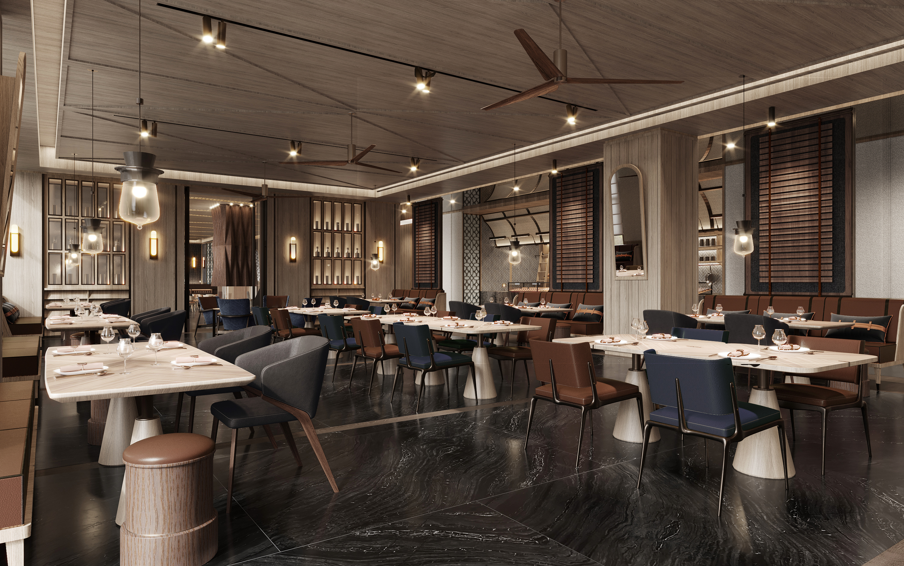 西藏酒店特色餐厅-2