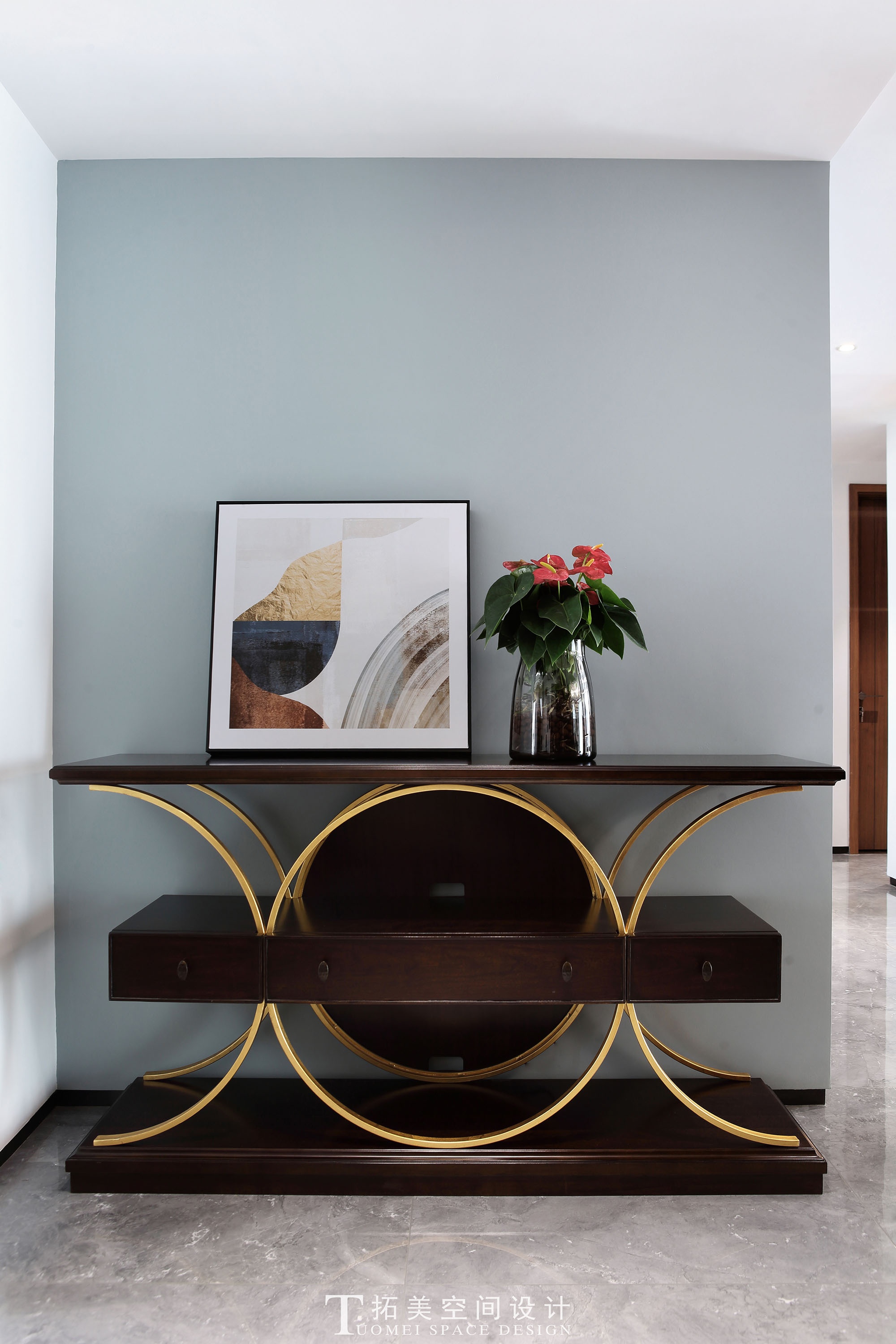 280㎡现代顶层复式丨中国丨拓美空间设计-3