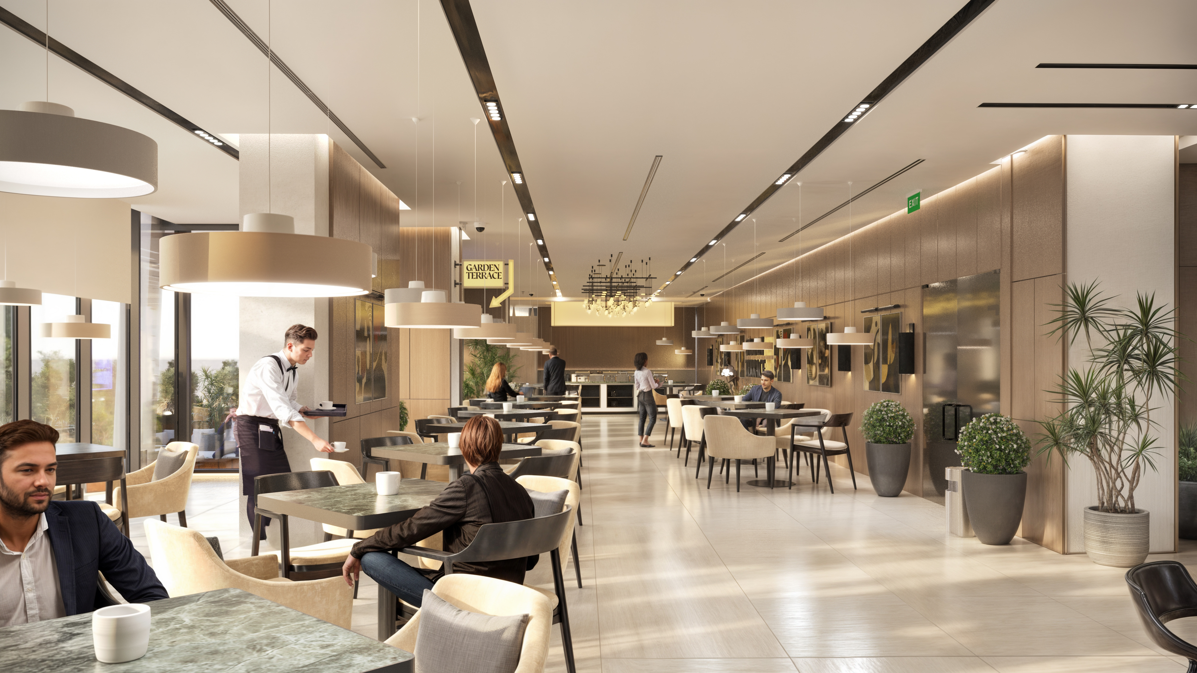 卢氏餐厅室内设计（注：Lu因缺乏更多背景信息，暂音译为卢氏，若有具体所指，可根据实际情况调整） 丨Horizons A.E.-8