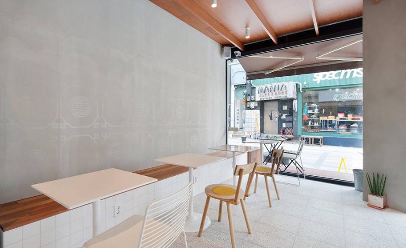 温馨舒适，30 坪咖啡厅的简约设计-9