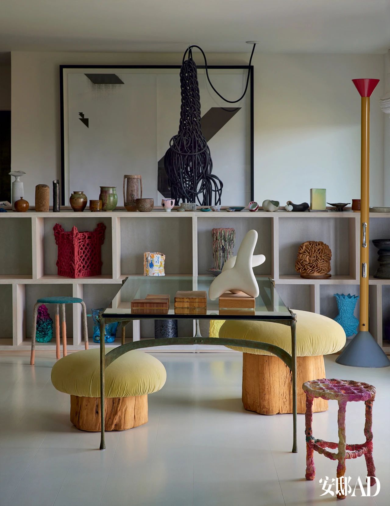 好莱坞艺术藏家伴侣的老宅新生丨AD100 设计师奥利弗·M·福斯(Oliver M. Furth)-9