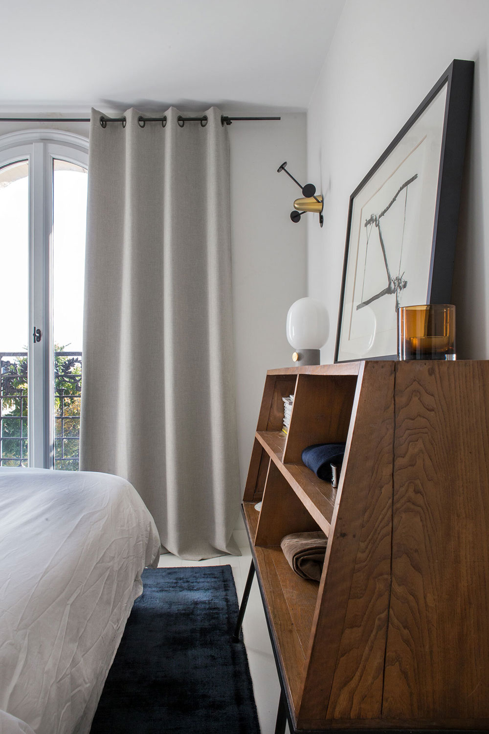 巴黎设计师的复古与现代完美结合的公寓-15