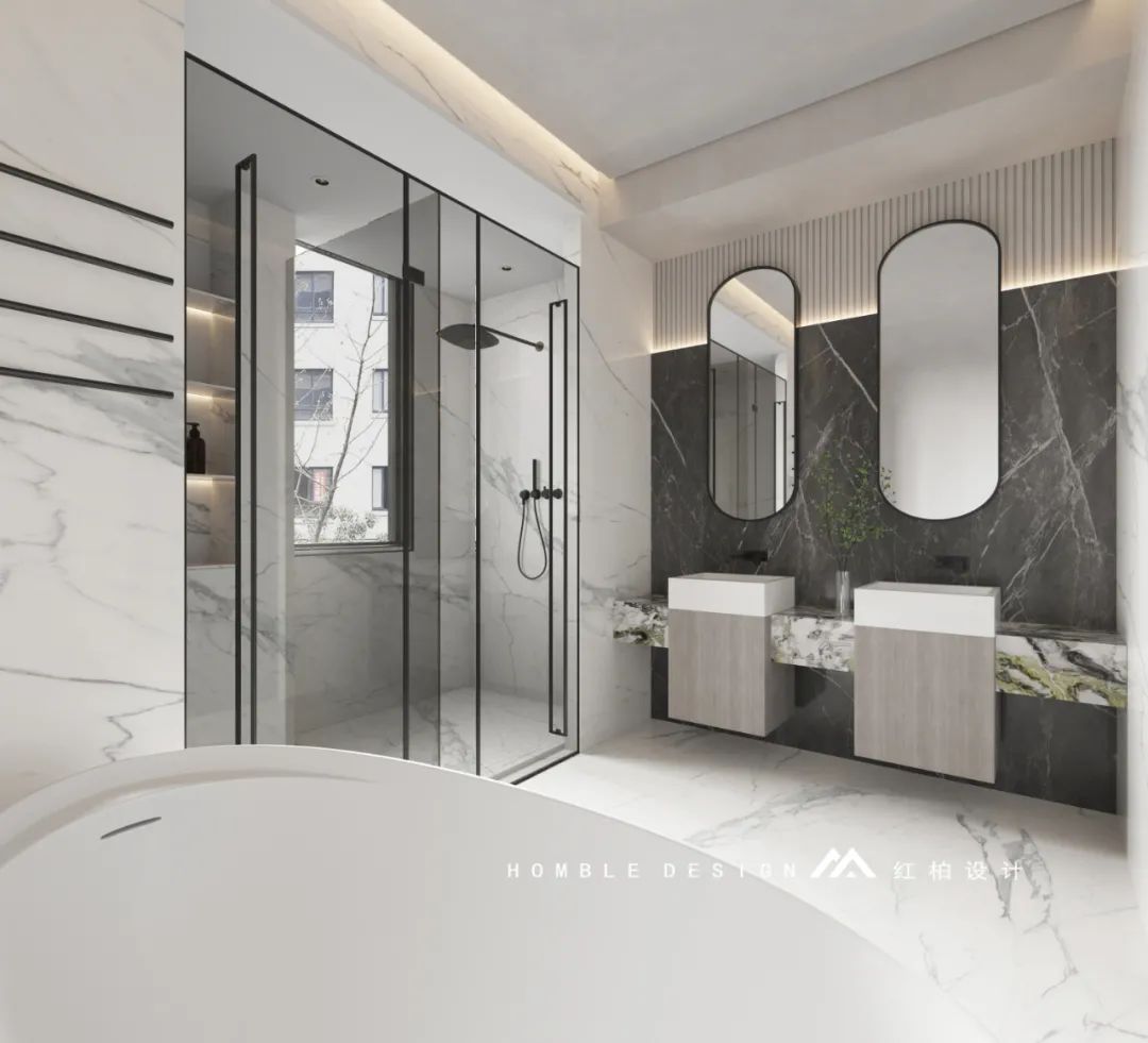 现代艺术别墅设计丨中国深圳丨红柏设计-86