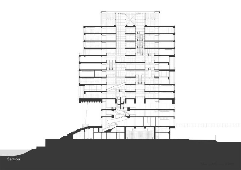 伦敦时装学院新大楼丨英国伦敦丨Allies and Morrison-71