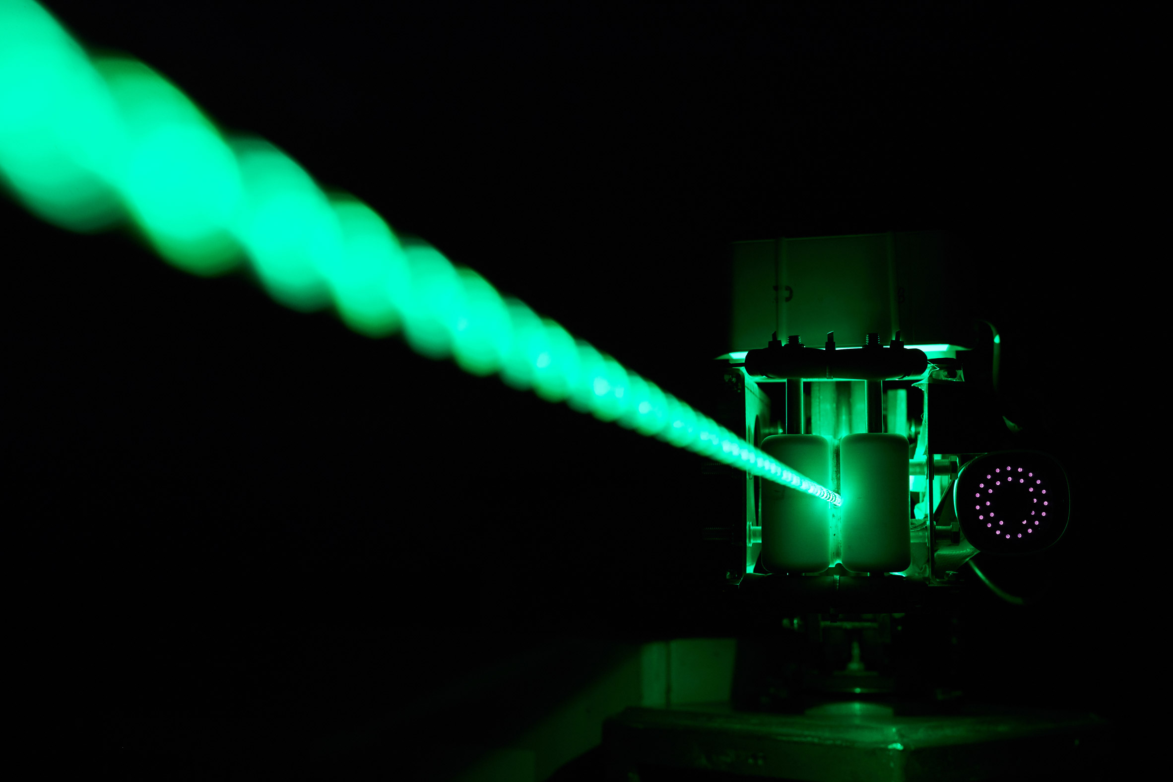 Restored floodgates by Studio Roosegaarde reflect the headlights of cars-28